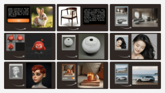 初次将“文生图、智能编纂、3D生成”完整工做流